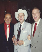 Cliffie, Bill Monroe & Eddie Arnold