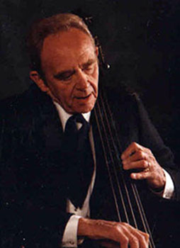 Cliffie Stone playing bass